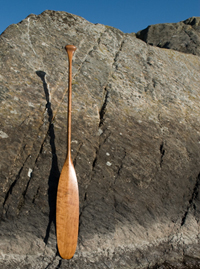 The Lutre Wooden Canoe Paddle | Edenwood Canoe Paddles